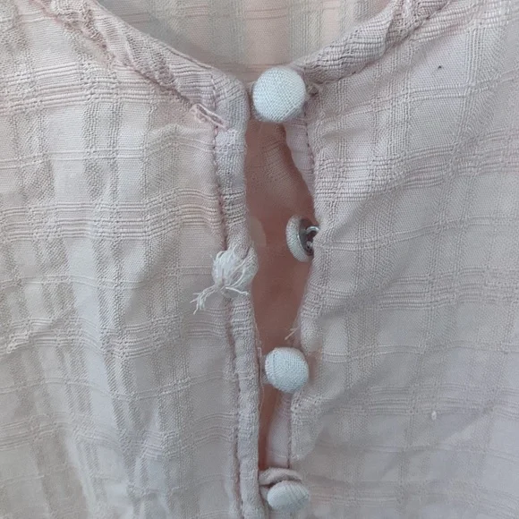 Pink flowy crop top - Picture 2 of 3